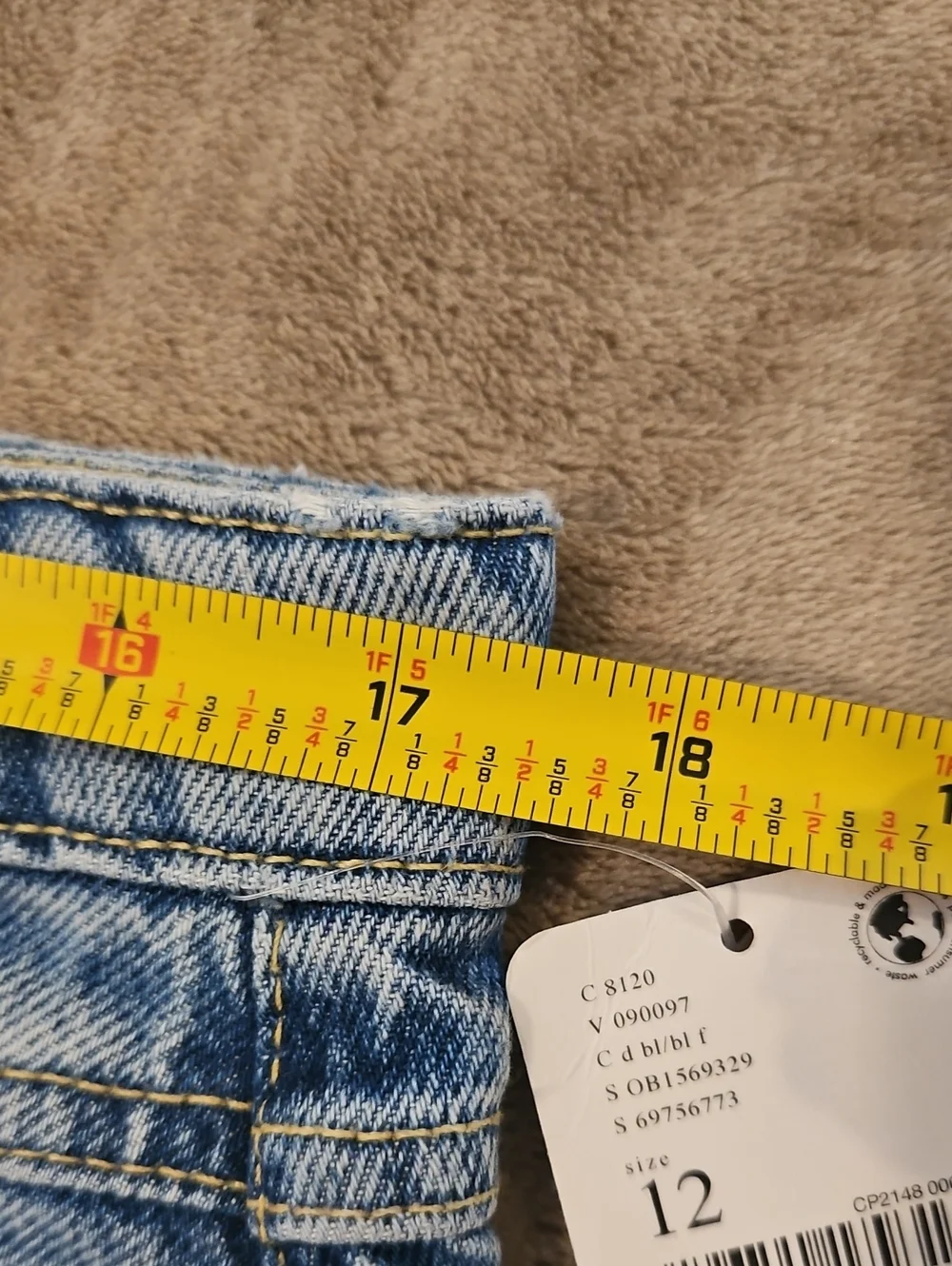 Free People Come As You Are Denim Jean Skirt - Picture 8 of 13